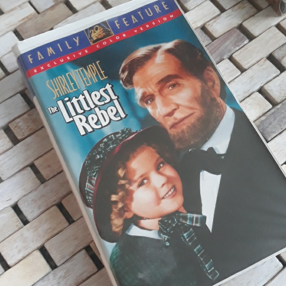 Shirley Temple the littlest Rebel VHS